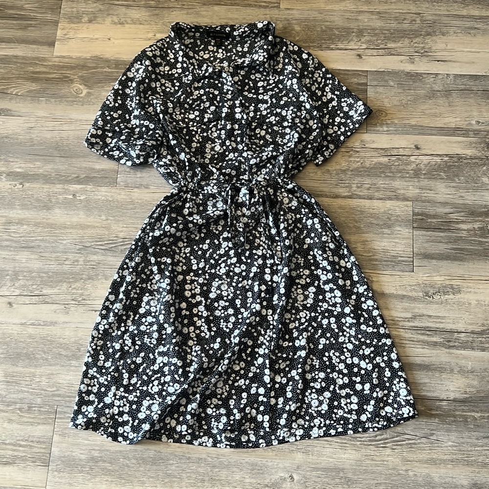 Floral Button Down Dress